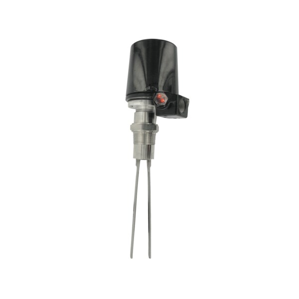 Tuning fork level switch, 12" probe extension.